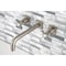 Kingston Brass KS6028BEX Wall Mount Tub Faucet, Brushed Nickel KS6028BEX - alternate 3